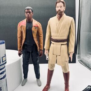 Star Wars Action Figure LOT Obi-wan Finn Jakku Hasbro 2015 nostalgic Toys Darth